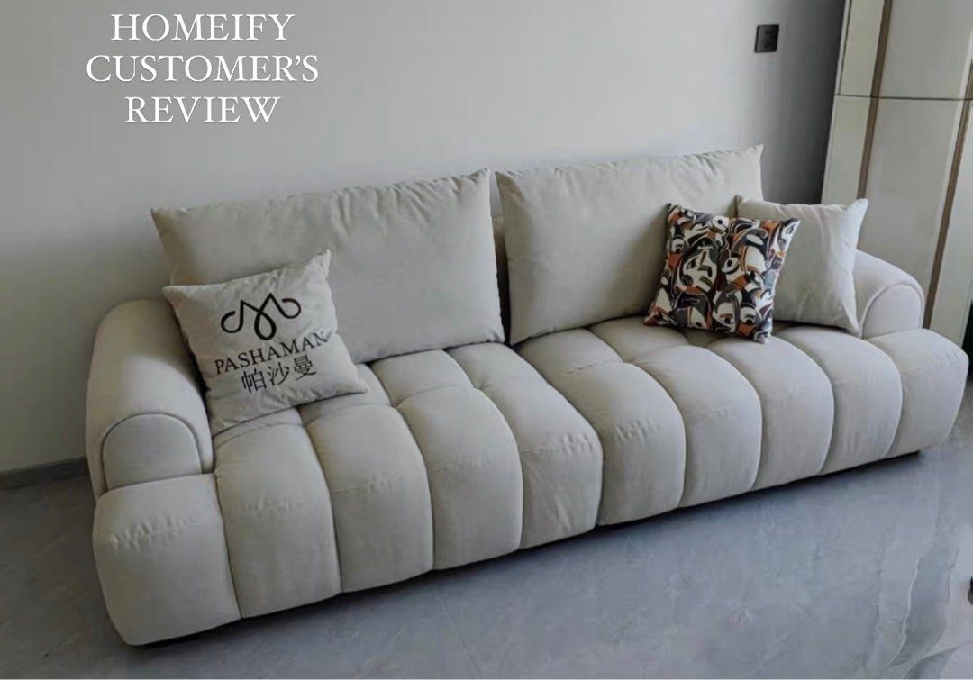 DURVELLA Modern Fabric Sofa