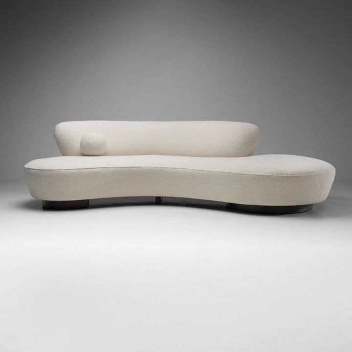 RANTOSO Boucle Curve Sofa