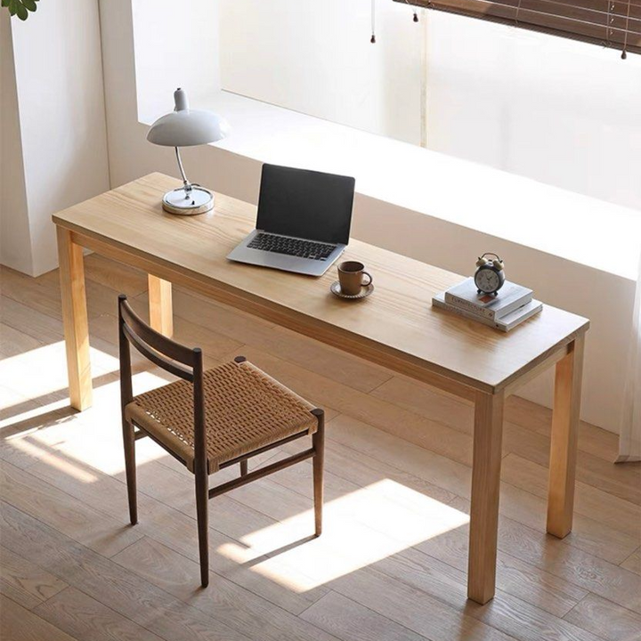 EUGEN Japandi Solid Wood Study Table
