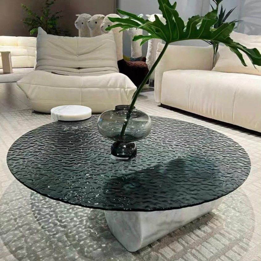 TATUM Modern Glass Coffee Table