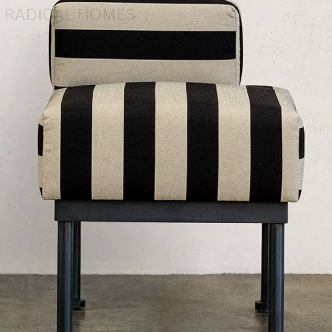 RON Modern Fabric Lounge Chair - Radical Homes Singapore