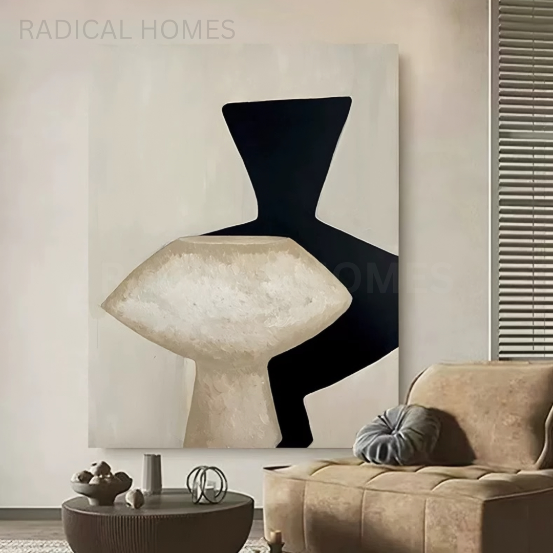 ARVENA Modern Abstract Canvas Wall Art - Radical Homes Singapore