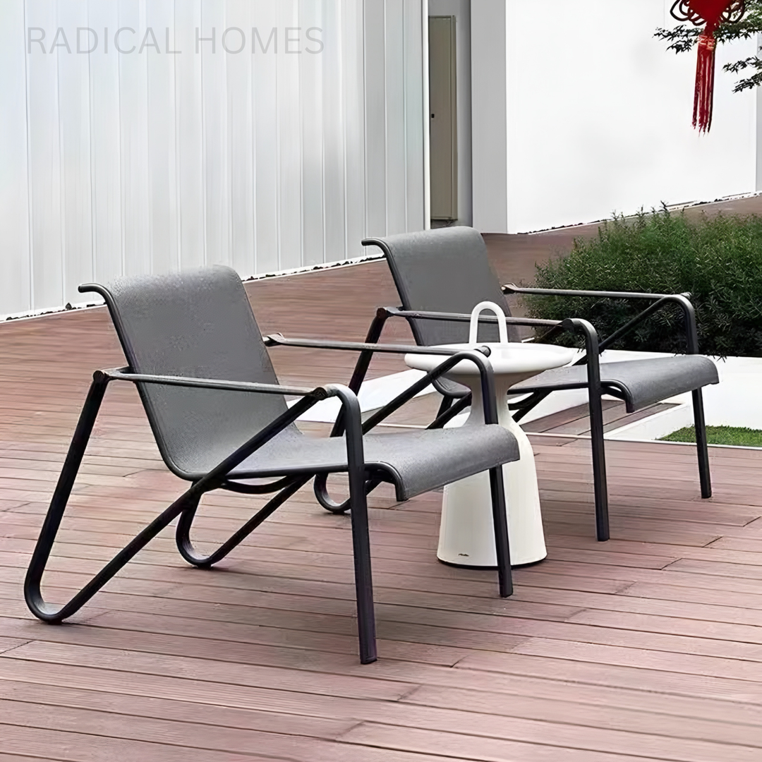 SOLVARE Modern Outdoor Lounge Chair - Radical Homes Singapore