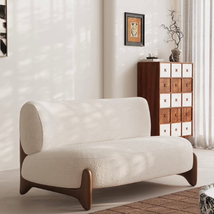MORANDI Japandi Boucle Fabric Sofa