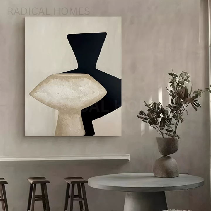 ARVENA Modern Abstract Canvas Wall Art - Radical Homes Singapore
