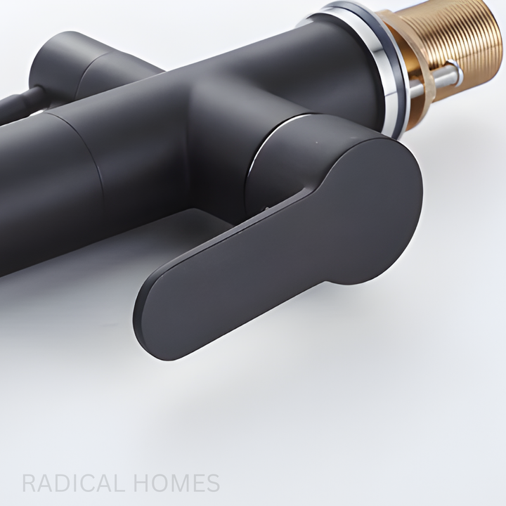 ONYX Modern Black Double Tap Faucet