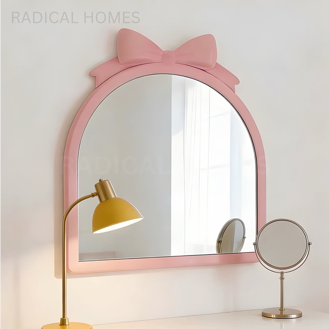 AMELIE Modern Pink Wall Mirror