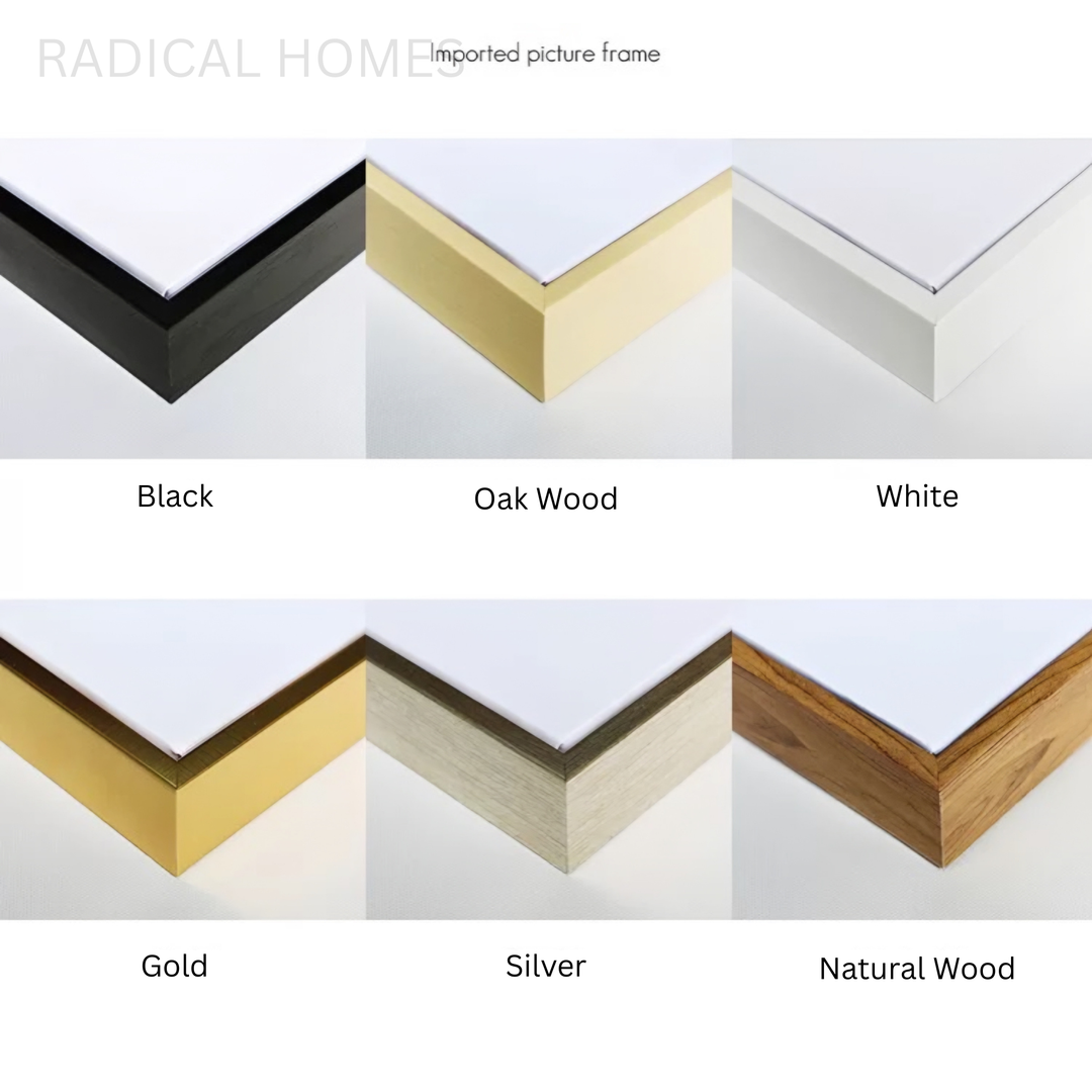ARVENA Modern Abstract Canvas Wall Art - Radical Homes Singapore