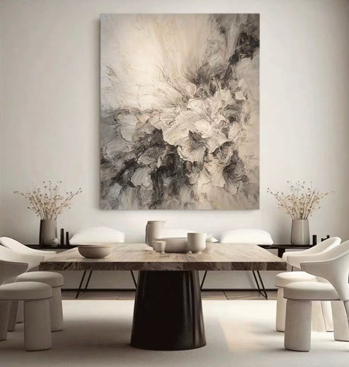 YON Hand Painted Blossom Oil Painting