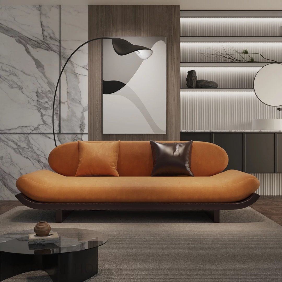 LUGO Modern Chaise Sofa - Radical Homes Singapore