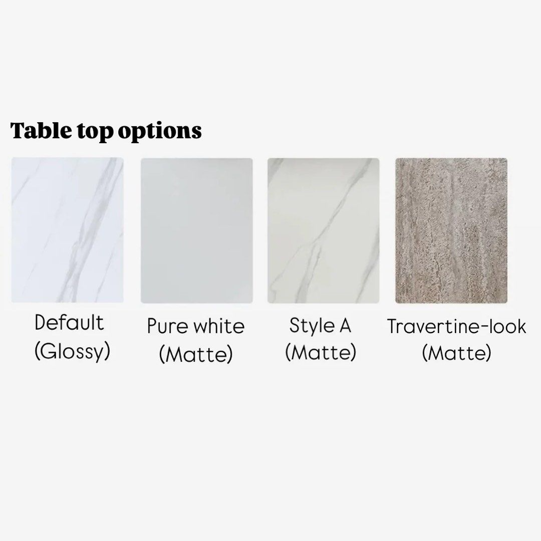 THEMIEN Modern Sintered Stone Dining Table