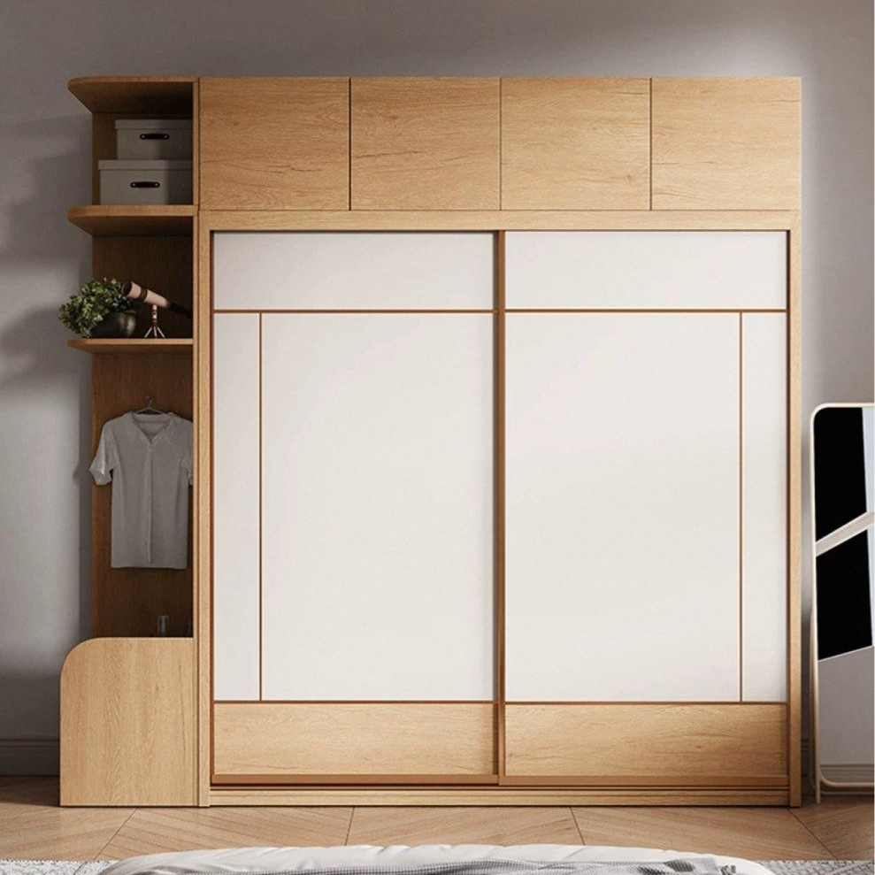 GORO Japandi Solid Wood Wardrobe
