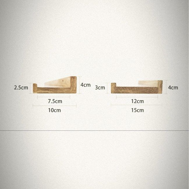 BAILEY Solid Wood Wall Shelves