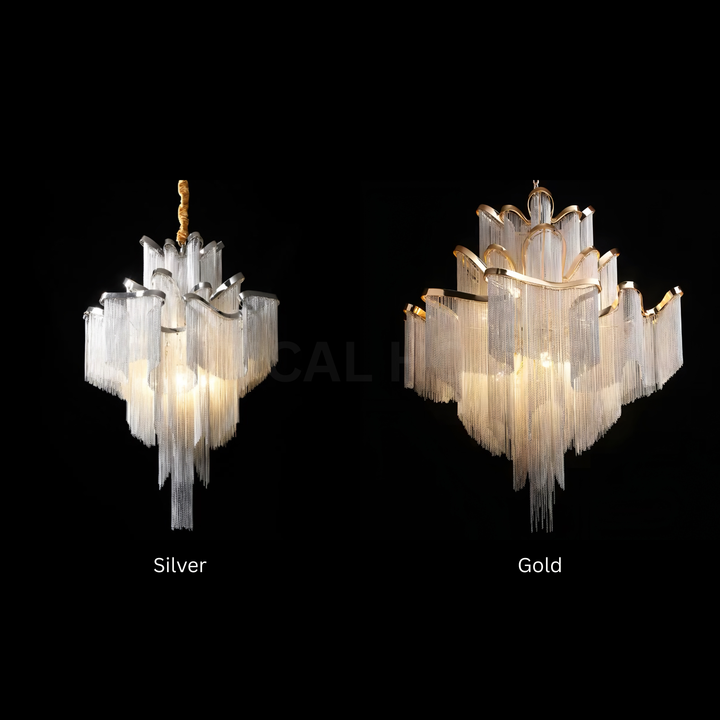 VALRON Modern Grand Crystal Cascade Chandelier - Radical Homes Singapore