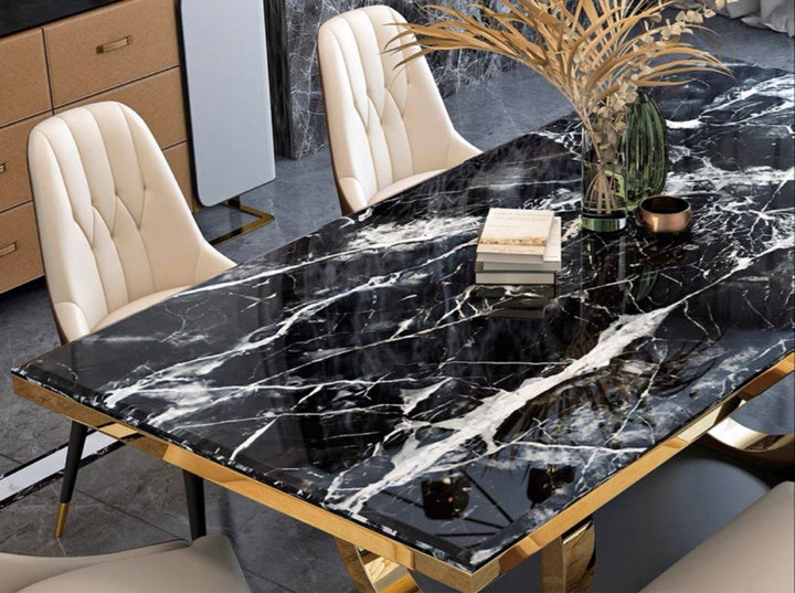 HART Modern Marble Dining Table