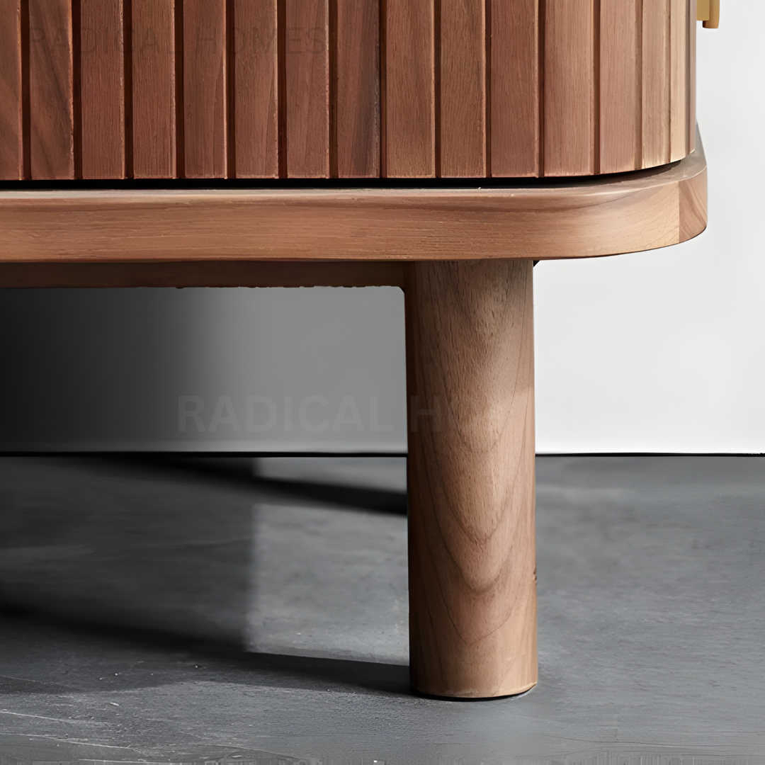 DRIGO Modern Solid Wood TV Console - Radical Homes Singapore