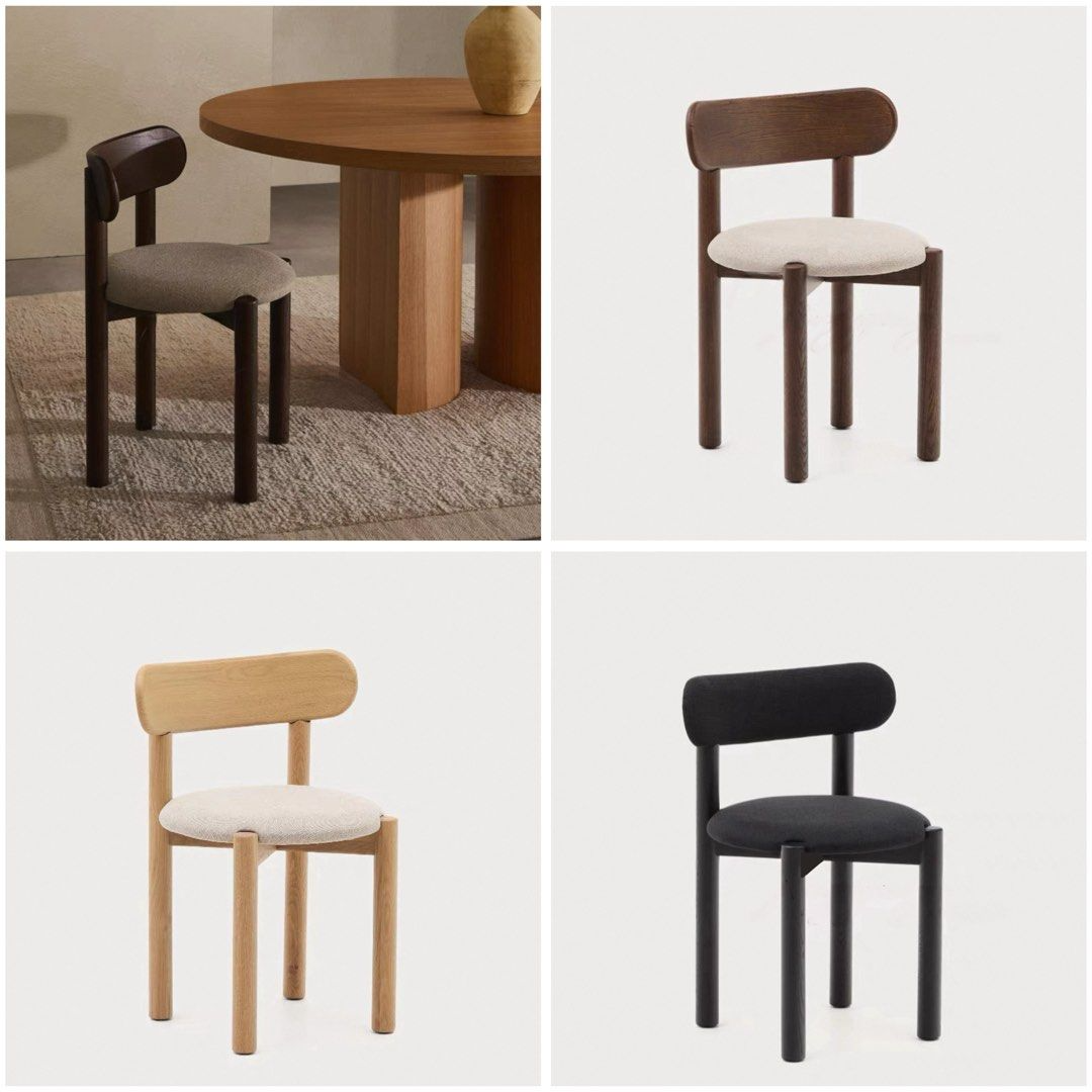 BEVINY Modern Boucle Dining Chair