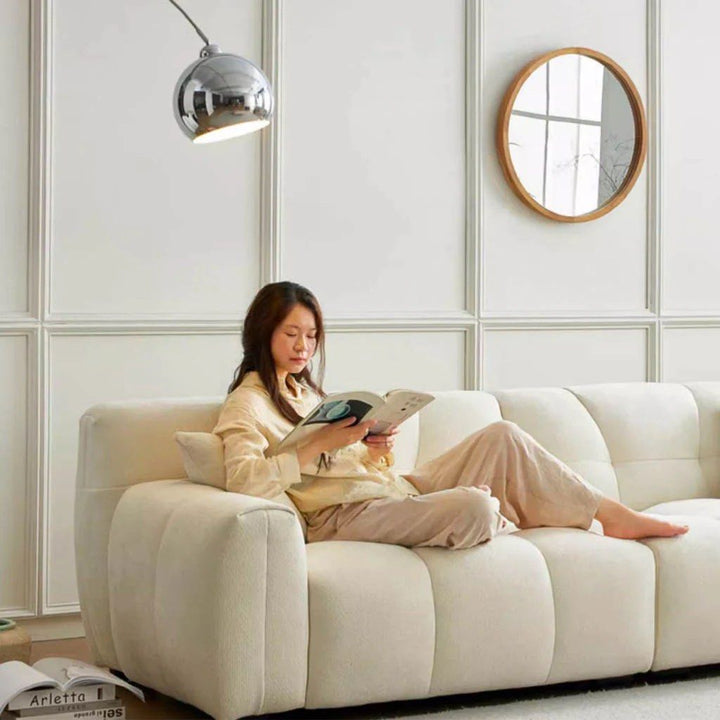 STERRA Modern Chubby Spill Resistant Sofa