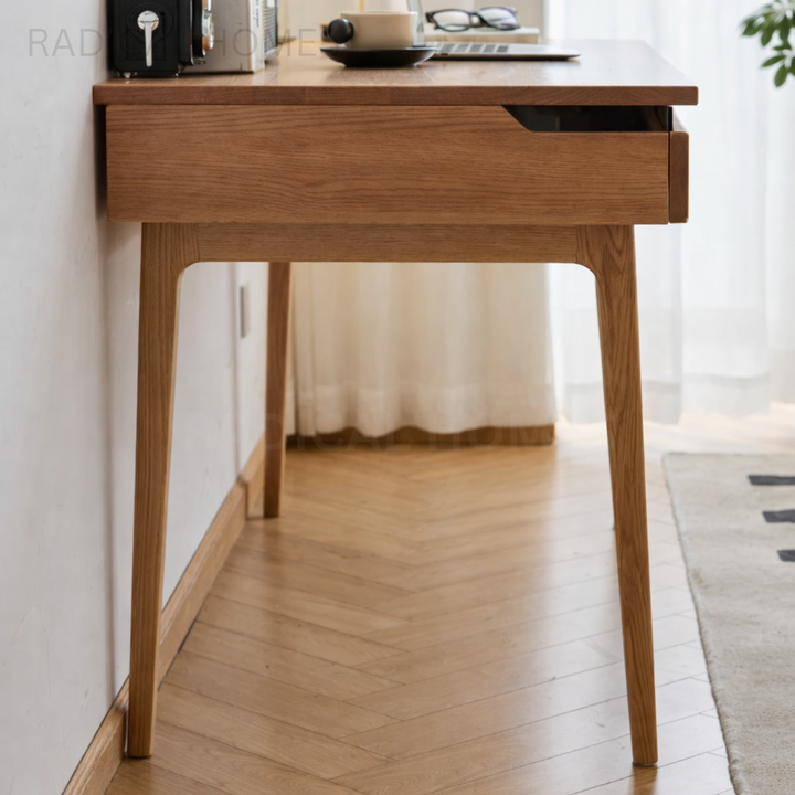 OKY Modern Solid Wood Study Table - Radical Homes Singapore