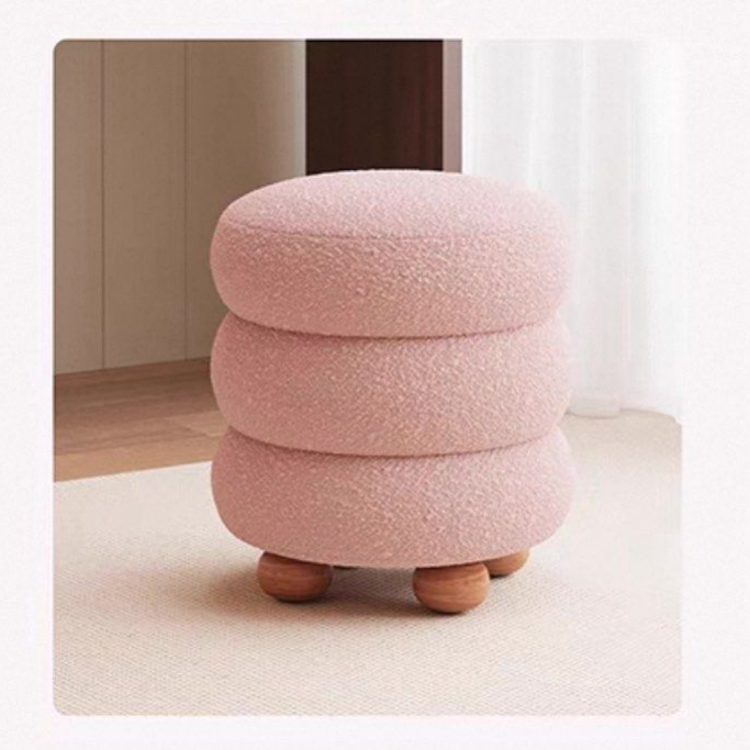 TROFUS Lamb Wool Stool