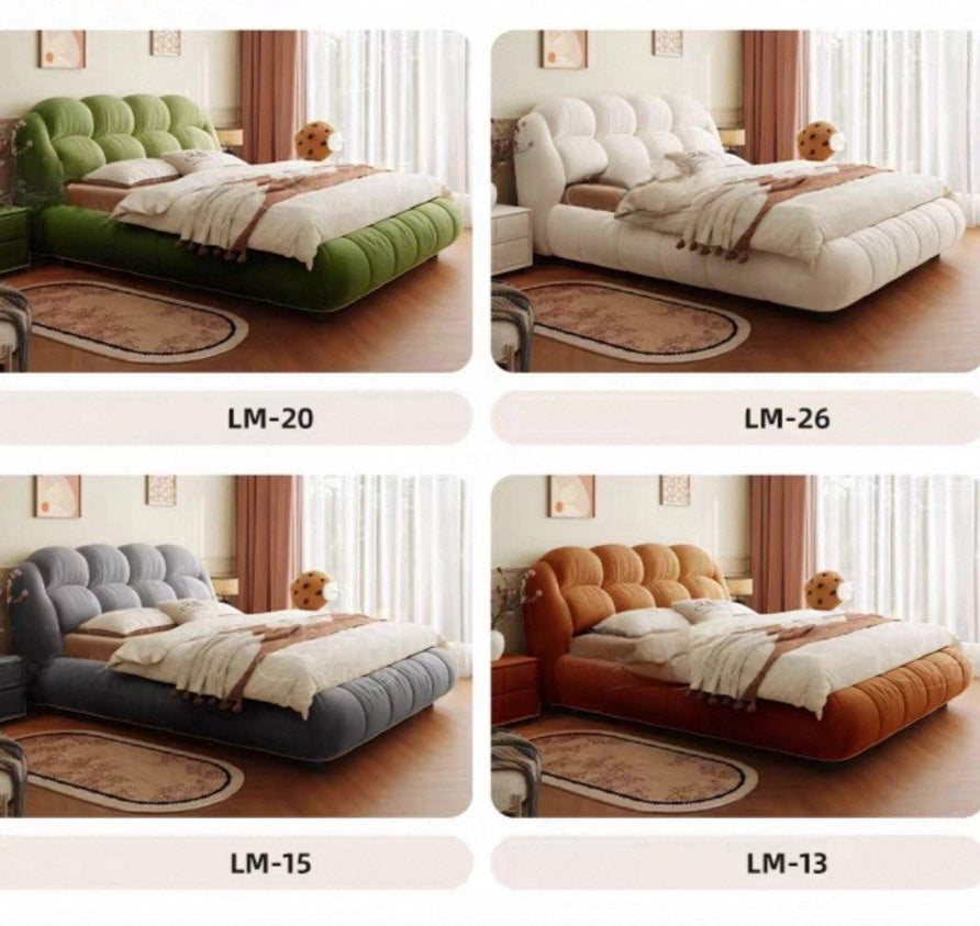 POUFFY Modern Storage Bedframe