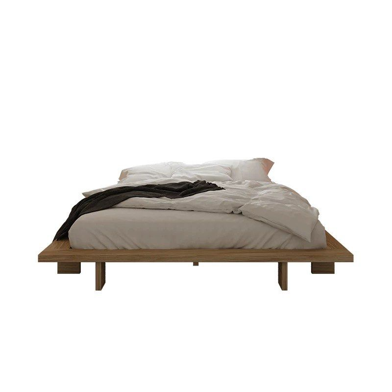 HAULE Japandi Solid Wood Platform Bedframe