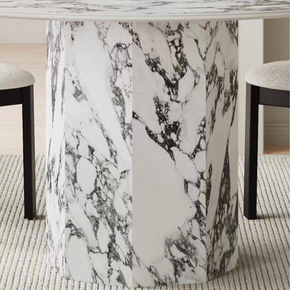 VILDA Modern Marble Dining Table