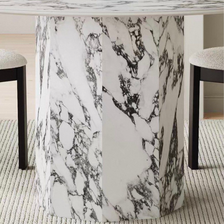 VILDA Modern Marble Dining Table