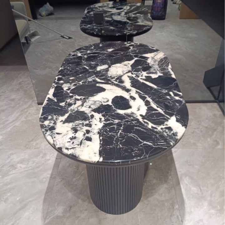 BOLDEN Modern Natural Marble Dining Table