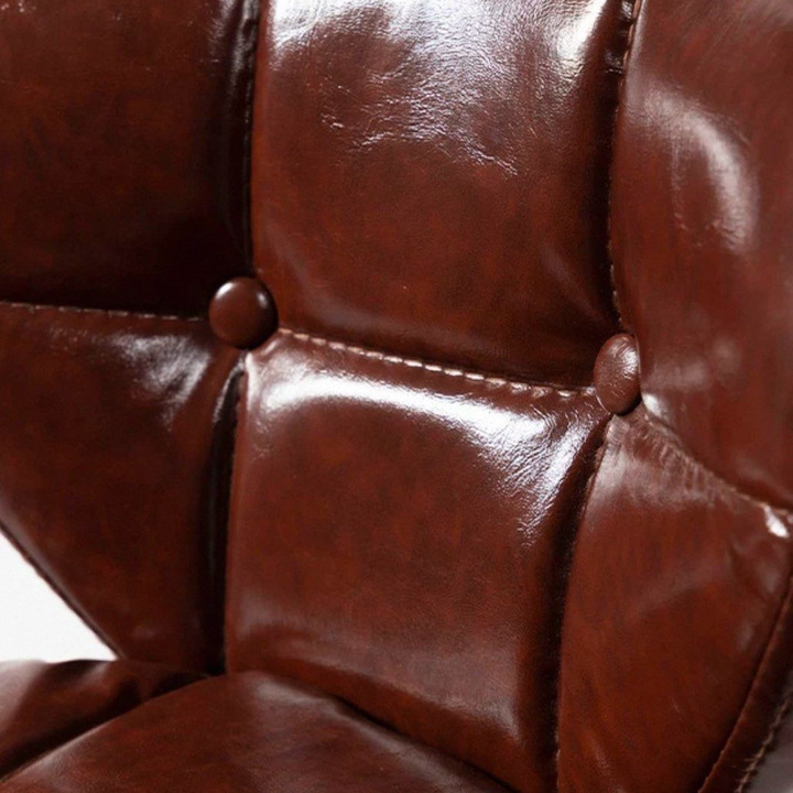 JAQUIN Modern Leather Bar Stool