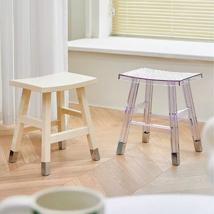 ASORN Modern Acrylic Bar Stool