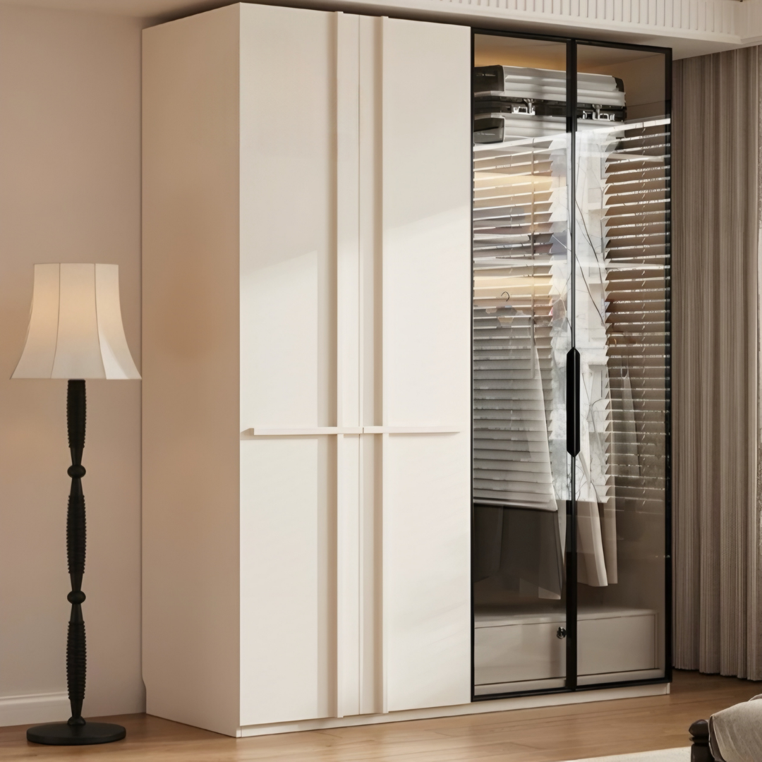 UNIGRA Modern Solid Wood Wardrobe