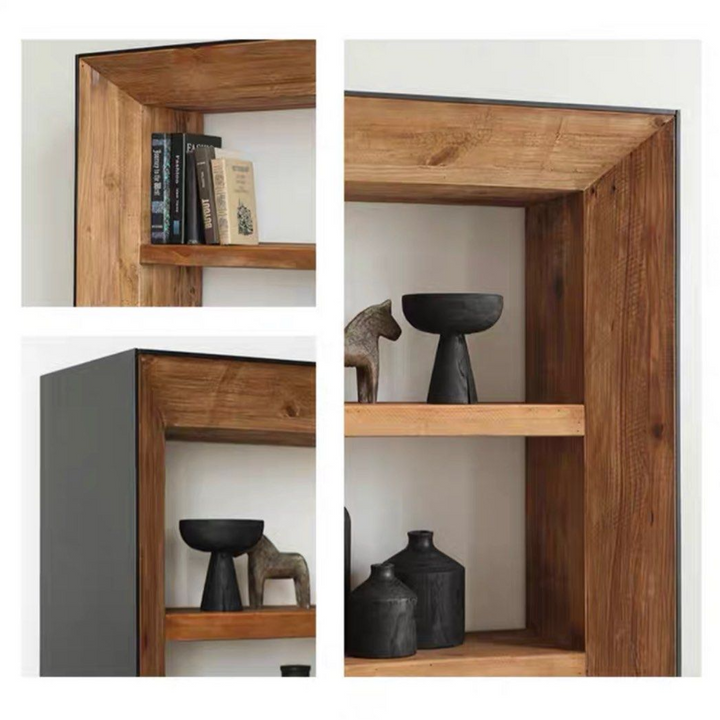FORDE Modern Solid Wood Display Shelf