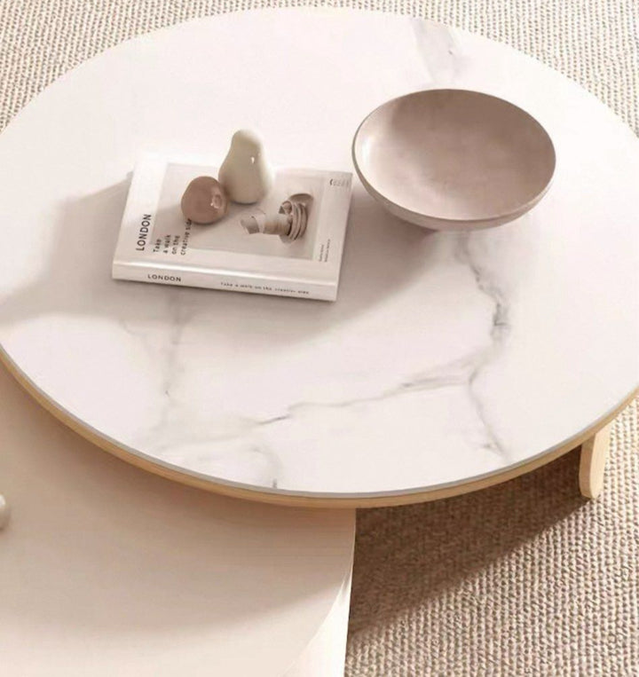 HURLEO Japandi Extendable TV Console & Coffee Table