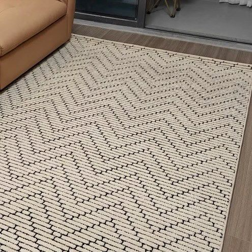 IOBRE Modern Water Resistant Rug