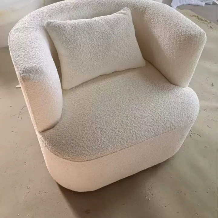 TREVOR Modern Boucle Armchair