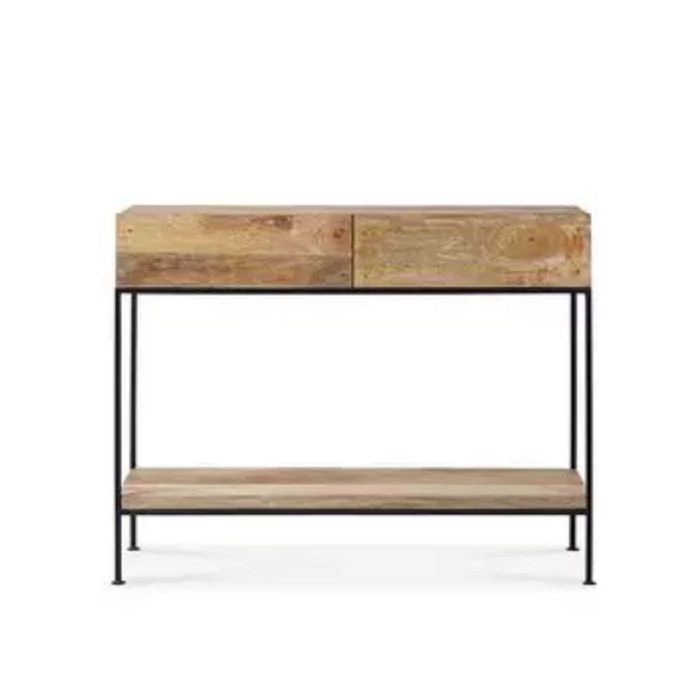 RIKU Solid Wood Console Table