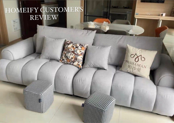 DURVELLA Modern Fabric Sofa