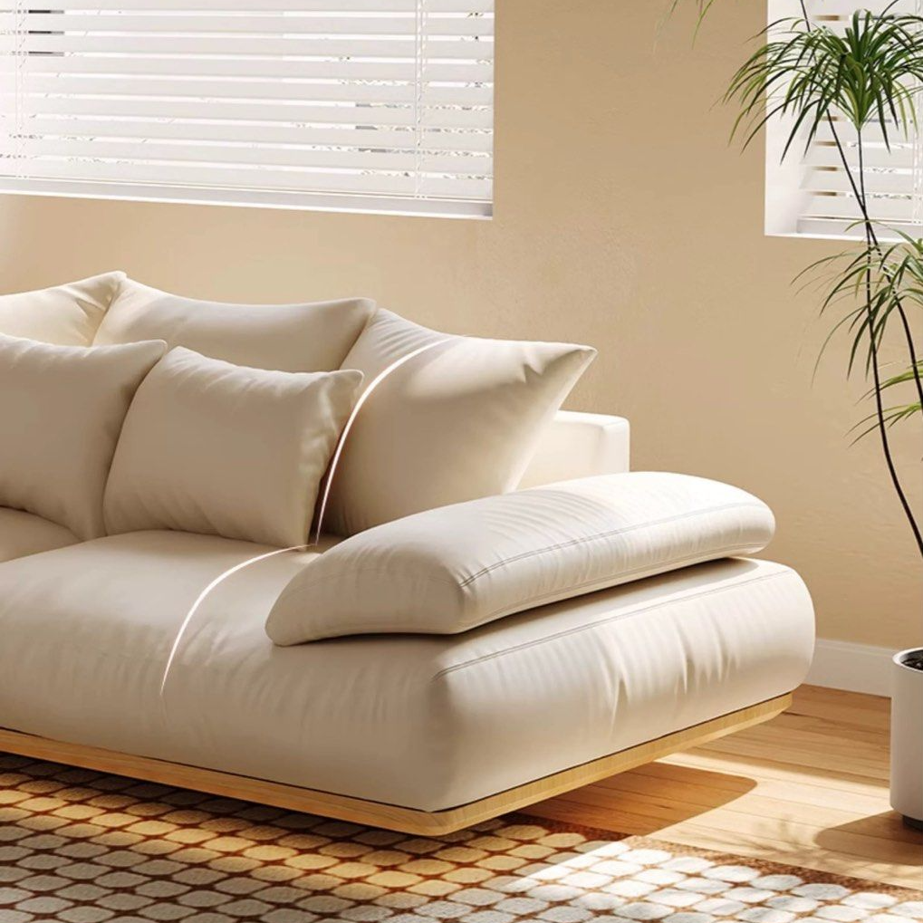 SERRA Modern LED Leather Sofa