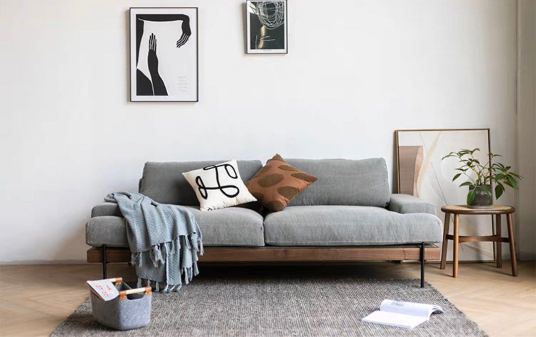 AVERRA Modern Fabric Sofa