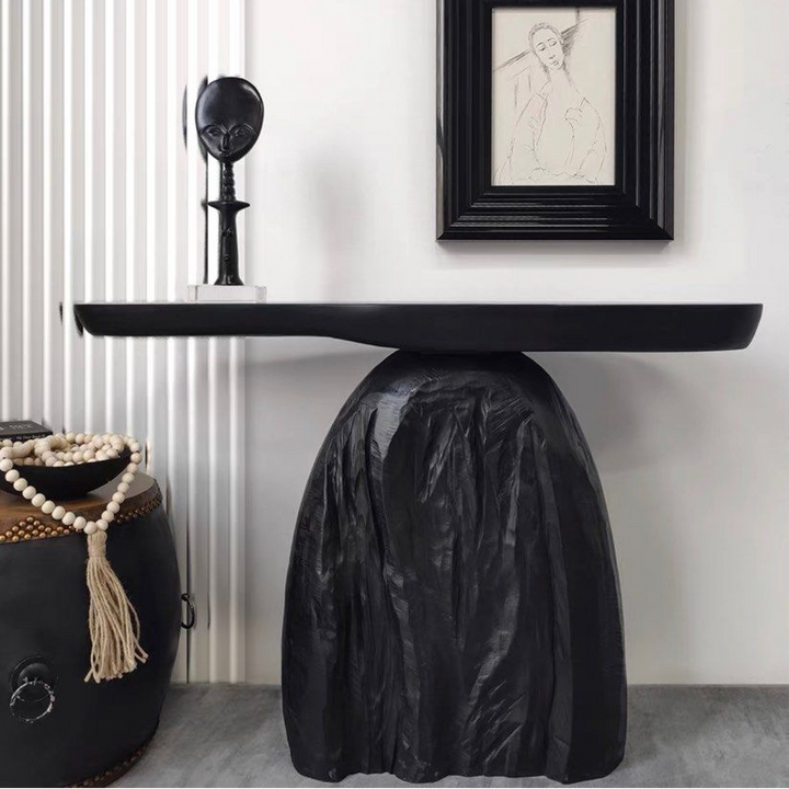 ISSAC Modern Solid Wood Console Table