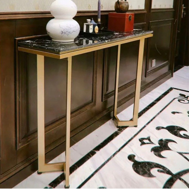 ZACCHEUS Modern Marble Console Table