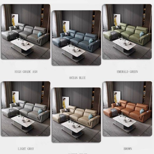 ELVARA Modern Fabric Sofa