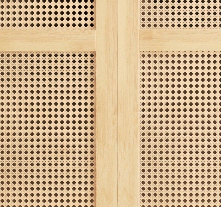 TERTULLIAN Japandi Solid Wood Wardrobe