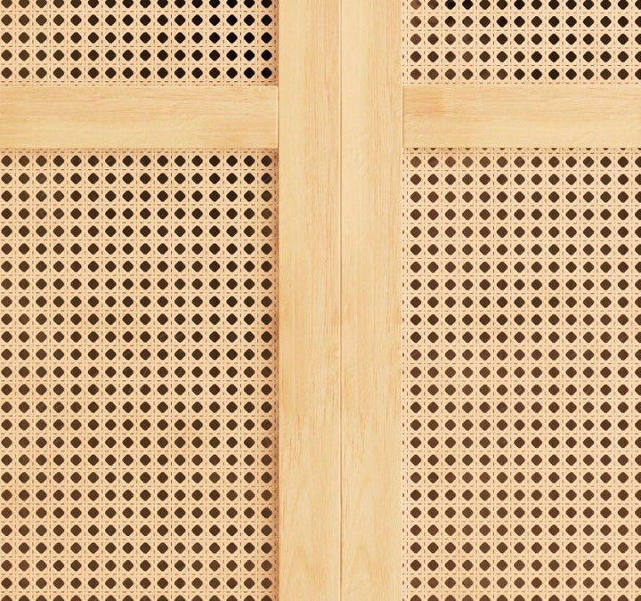 TERTULLIAN Japandi Solid Wood Wardrobe