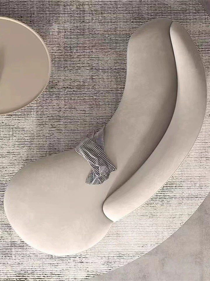 VISTA Modern Curved Fabric Sofa