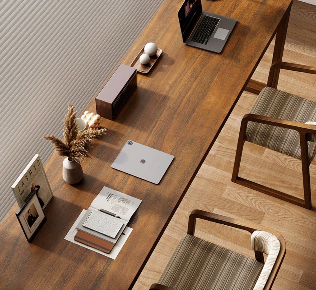 Rustic Study Table Solid Timber ELKE Solid Wood Study Table – Radical Homes