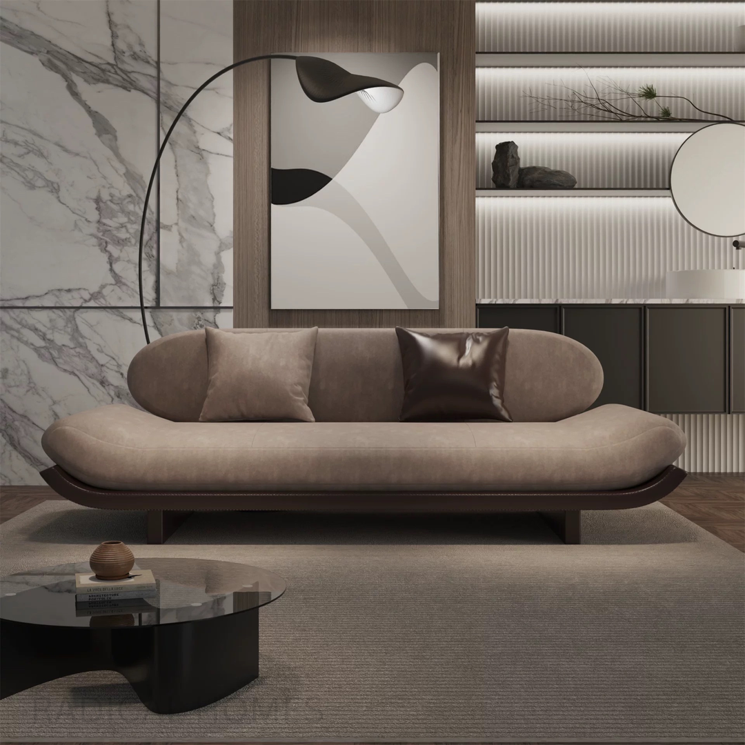 LUGO Modern Chaise Sofa - Radical Homes Singapore