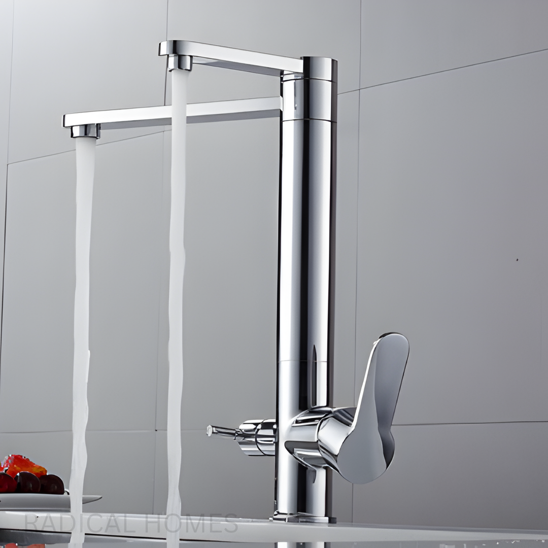 ONYX Modern Black Double Tap Faucet