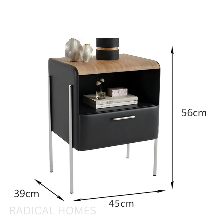 MELISSA Modern Bedside Table